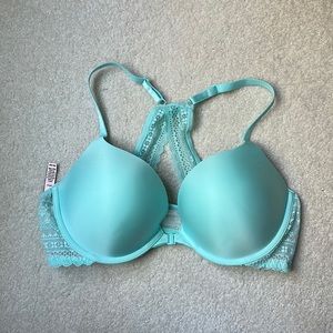 Victorias Secret lace racerback style push up bra